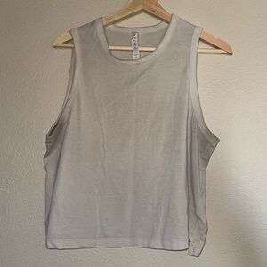 Lululemon Sand Cropped Tank Top